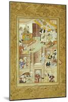 Illustration to the Baburnama-null-Mounted Giclee Print