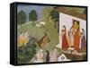 Illustration to the Bhagvata Purana-null-Framed Stretched Canvas