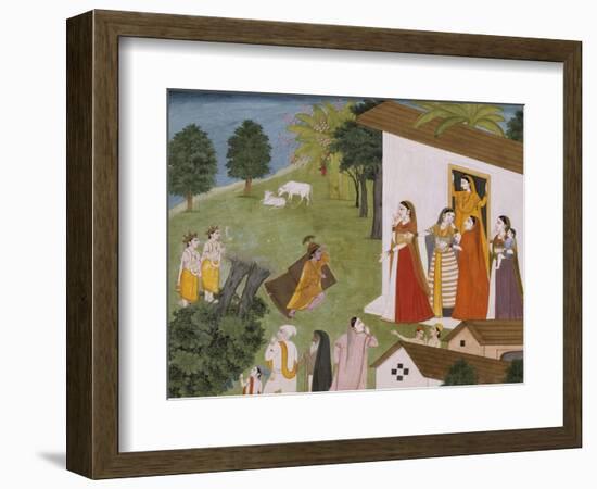 Illustration to the Bhagvata Purana-null-Framed Giclee Print