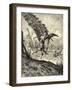 Illustration to the Book Don Quixote De La Mancha by M. De Cervantes, 1863-Gustave Doré-Framed Giclee Print