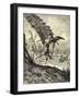 Illustration to the Book Don Quixote De La Mancha by M. De Cervantes, 1863-Gustave Doré-Framed Giclee Print