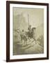 Illustration to the Book Don Quixote De La Mancha by M. De Cervantes, 1863-Gustave Doré-Framed Giclee Print