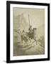 Illustration to the Book Don Quixote De La Mancha by M. De Cervantes, 1863-Gustave Doré-Framed Giclee Print