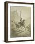 Illustration to the Book Don Quixote De La Mancha by M. De Cervantes, 1863-Gustave Doré-Framed Giclee Print