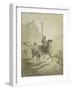 Illustration to the Book Don Quixote De La Mancha by M. De Cervantes, 1863-Gustave Doré-Framed Giclee Print