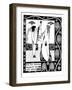 Illustration to the Book Le Morte D'Arthur by Sir Thomas Malory-Aubrey Beardsley-Framed Giclee Print