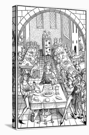 Illustration to the Book Schatzkammer, 1490-1491-Michael Wolgemut-Stretched Canvas