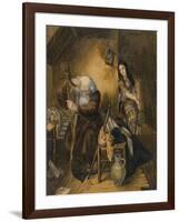 Illustration to the Novel Wilhelm Meister's Apprenticeship-Karl Pavlovich Briullov-Framed Giclee Print