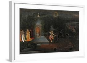 Illustration to the Ramayana, circa 1750-1760-Mir Kalan Oudh-Framed Giclee Print