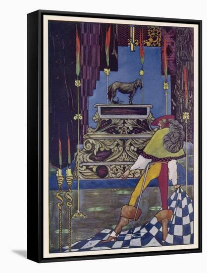 Illustration to the Tale by Hans Andersen-Harry Clarke-Framed Stretched Canvas