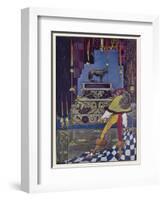 Illustration to the Tale by Hans Andersen-Harry Clarke-Framed Art Print