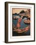 Illustration to the the Tale of the Fisherman and the Fish Par Bilibin, Ivan Yakovlevich (1876-1942-Ivan Bilibin-Framed Giclee Print