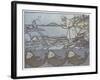 Illustration to the The Tale of the Fisherman and the Fish-Ivan Yakovlevich Bilibin-Framed Giclee Print