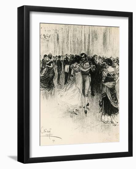 Illustration to War and Peace, by Leo Tolstoy-null-Framed Giclee Print