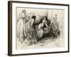 Illustration to 'War and Peace', by Leo Tolstoy-Aleksandrs Apsit-Framed Giclee Print