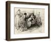 Illustration to 'War and Peace', by Leo Tolstoy-Aleksandrs Apsit-Framed Giclee Print