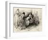 Illustration to 'War and Peace', by Leo Tolstoy-Aleksandrs Apsit-Framed Giclee Print