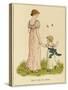 Illustration, Willy and His Sister-Kate Greenaway-Stretched Canvas