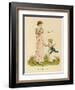 Illustration, Willy and His Sister-Kate Greenaway-Framed Art Print