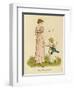 Illustration, Willy and His Sister-Kate Greenaway-Framed Art Print