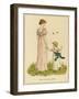 Illustration, Willy and His Sister-Kate Greenaway-Framed Art Print