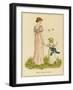 Illustration, Willy and His Sister-Kate Greenaway-Framed Art Print