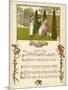 Illustration with Music, a Song of a Doll-Kate Greenaway-Mounted Art Print