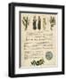 Illustration with Music, Grace before Meals-Kate Greenaway-Framed Art Print