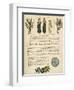 Illustration with Music, Grace before Meals-Kate Greenaway-Framed Art Print