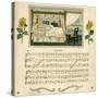 Illustration with Music, Waking-Kate Greenaway-Stretched Canvas