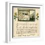 Illustration with Music, Waking-Kate Greenaway-Framed Art Print