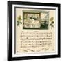 Illustration with Music, Waking-Kate Greenaway-Framed Art Print