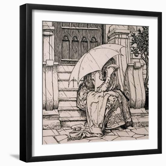 Illustration-Hans Tegner-Framed Giclee Print