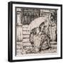 Illustration-Hans Tegner-Framed Giclee Print