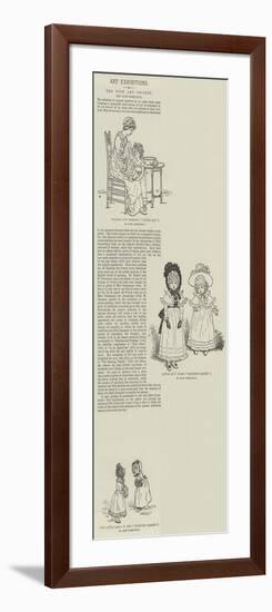 Illustrations by Kate Greenaway-Kate Greenaway-Framed Giclee Print