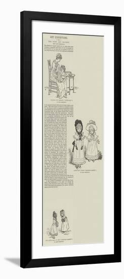 Illustrations by Kate Greenaway-Kate Greenaway-Framed Giclee Print