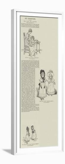 Illustrations by Kate Greenaway-Kate Greenaway-Framed Giclee Print