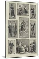 Illustrations from Dramatic Notes, 1881-82-null-Mounted Giclee Print