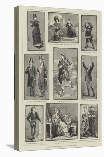 Illustrations from Dramatic Notes, 1881-82-null-Stretched Canvas