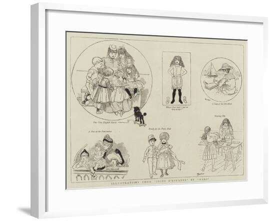 Illustrations from Joies D'Enfants--Framed Giclee Print