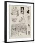 Illustrations from Paris Brillant-null-Framed Giclee Print