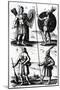 Illustrations of Algonquin Dress-Samuel de Champlain-Mounted Giclee Print