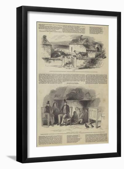 Illustrations of Daniel O'Connell's Tenantry-null-Framed Giclee Print