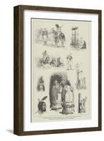 Illustrations of Fifty Years on the Trail-Paul Frenzeny-Framed Giclee Print