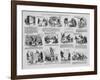 Illustrations of Phrenology, C.1834-David Claypoole Johnston-Framed Giclee Print