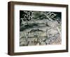 Illustrations of the Book of Job, Job's Evil Dreams, Showing Job's God, Who Has Become Satan-William Blake-Framed Giclee Print