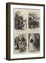 Illustrations of the Christmas Tales-null-Framed Giclee Print