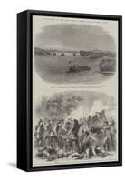 Illustrations of the Civil War in America-null-Framed Stretched Canvas