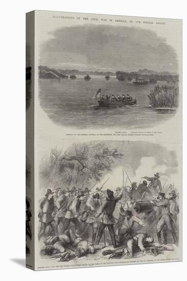 Illustrations of the Civil War in America-null-Stretched Canvas