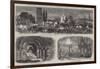 Illustrations of the Great Fire at Enschede, Holland-null-Framed Giclee Print